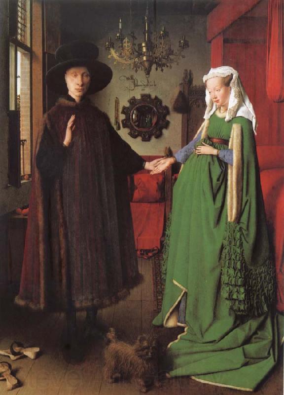 Jan Van Eyck Betrothal of the Arnolfinis Germany oil painting art
